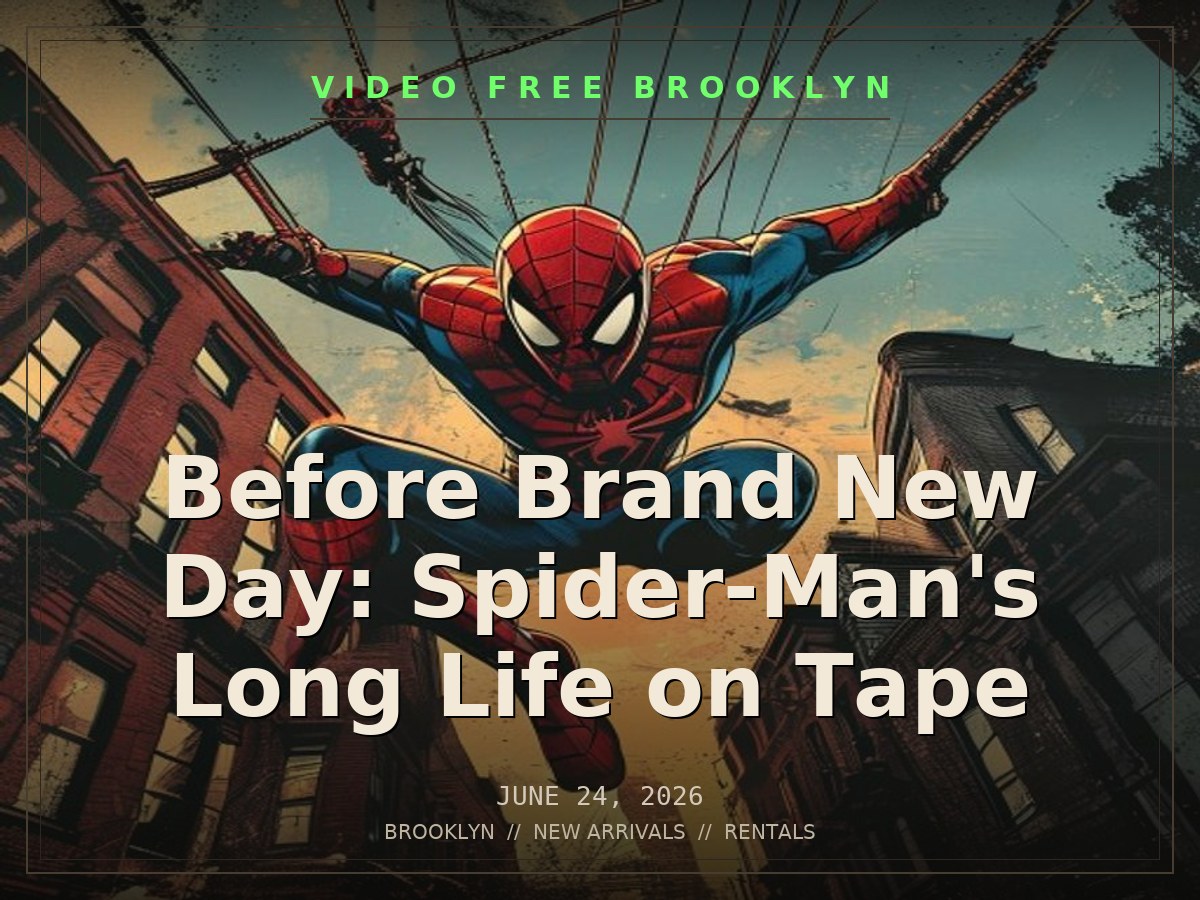 Before Brand New Day: Spider-Man's Long Life on Tape