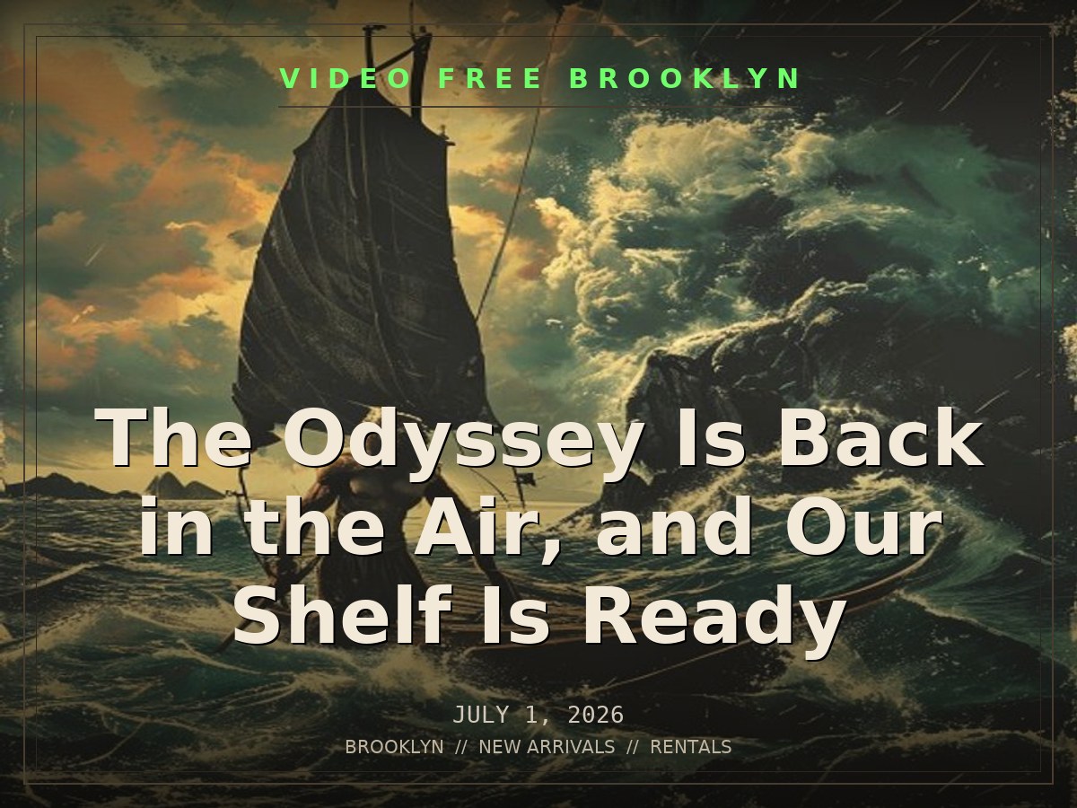The Odyssey Is Back in the Air, and Our Shelf Is Ready