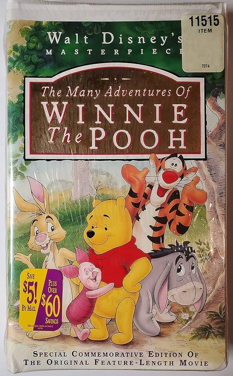 Winnie the Pooh VHS cover