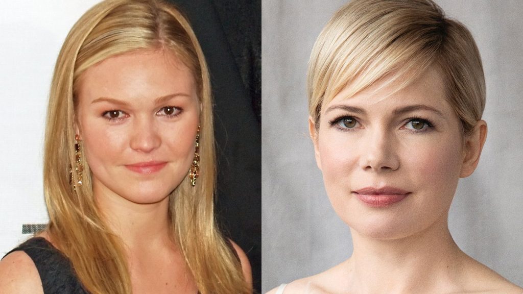 Julia Stiles and Michelle Williams