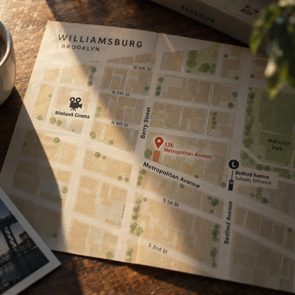 Nitehawk Location Map Illustration