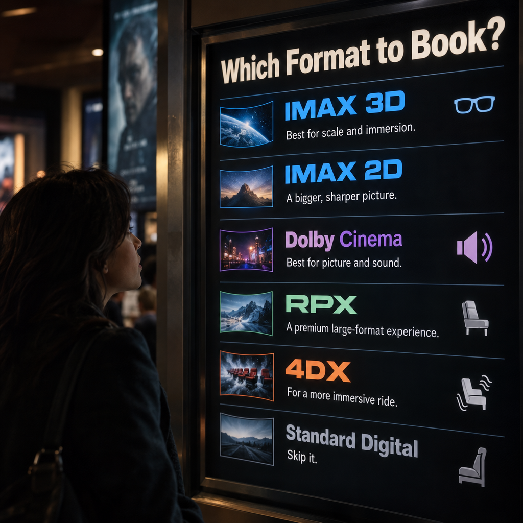Format Comparison Chart