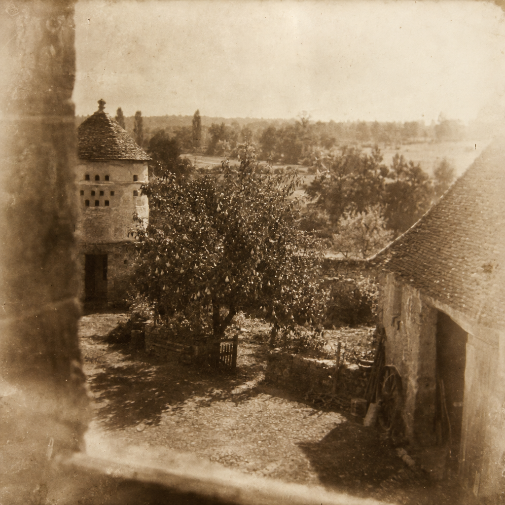 Niépce First Photograph Recreation